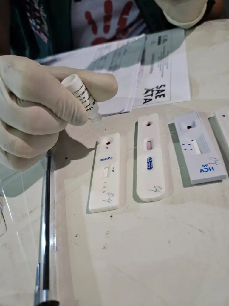 Secretaria de Saúde de JP realiza mais de 420 testes rápidos em ação do Pré-junino