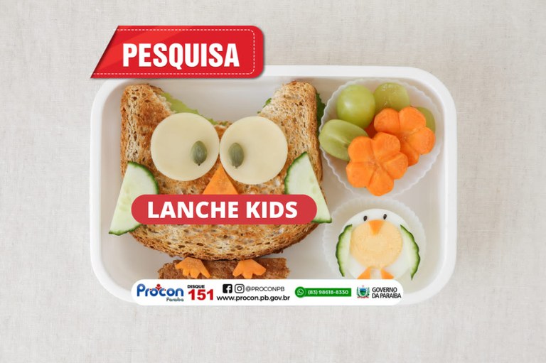 PROCON-PB realiza pesquisa de preço de Lanche Kids em João Pessoa