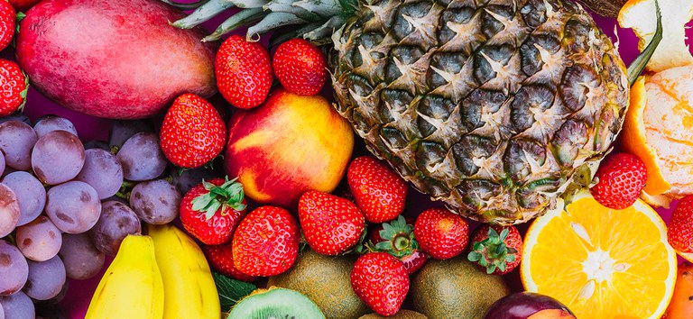 Frutas são fonte de fibras, vitaminas, minerais e contribuem para a prevenção de doenças